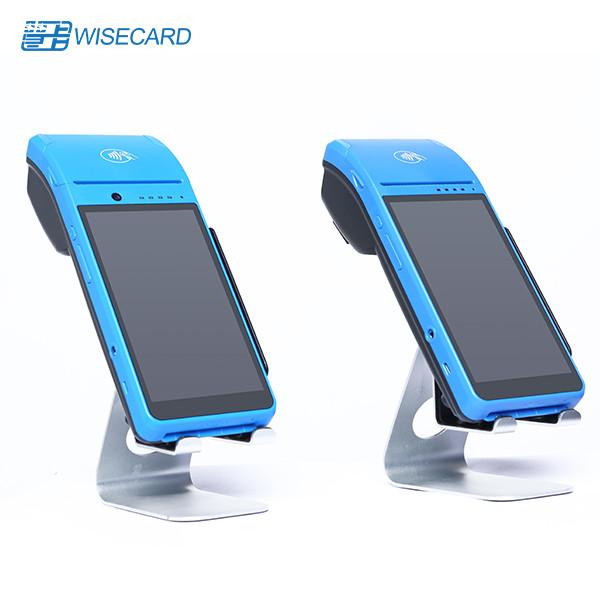 Quality Cheapest Blue-Tooth Handheld Android Based Pos System Bus Ticket Machine Edc Lottery Terminal With Fingerprint for sale