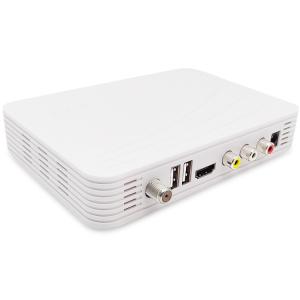 China USB PVR HD HEVC Set Top Box Dvbc Digital Cable Stb Network Easy Setup Installation on sale