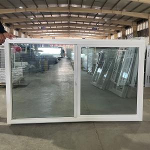 Wholesale Easy To Maintain UPVC Sliding Window And Door With FiberGlass Screen Netting Material from china suppliers