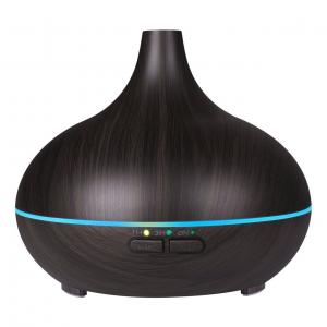 Wholesale 150ml Wooden Aroma Diffuser Aromatherapy Essential Oil Diffuser, Cool Mist Humidifier Air Purifier with 7 Color LED Ligh from china suppliers