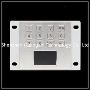 Wholesale 12 Buttons Type Usb Keyboard With Trackpad , Industrial Touchpad Pointing Device from china suppliers