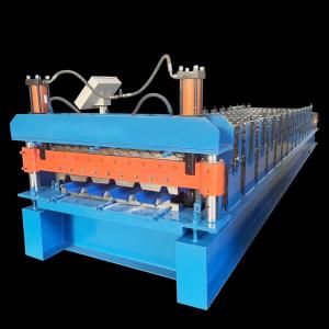 China Powerful Double Layer Forming Machine 400mm Roller Width on sale