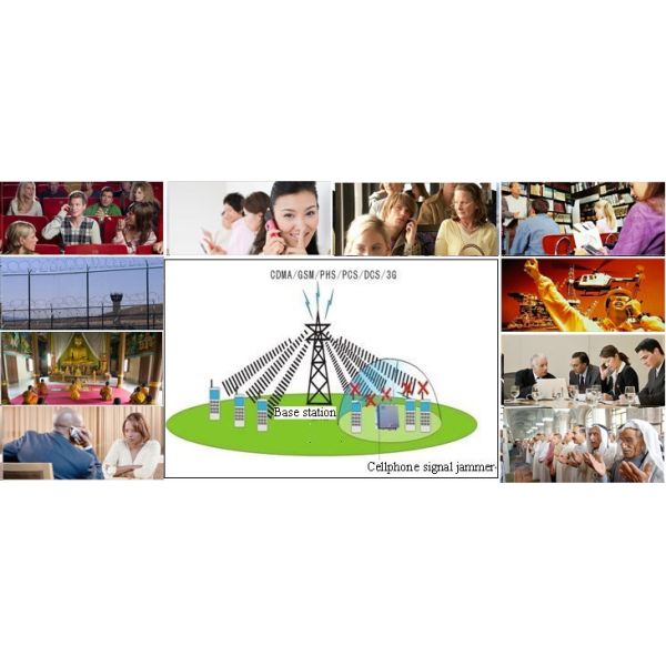 3G Block Wireless Signal Jammer