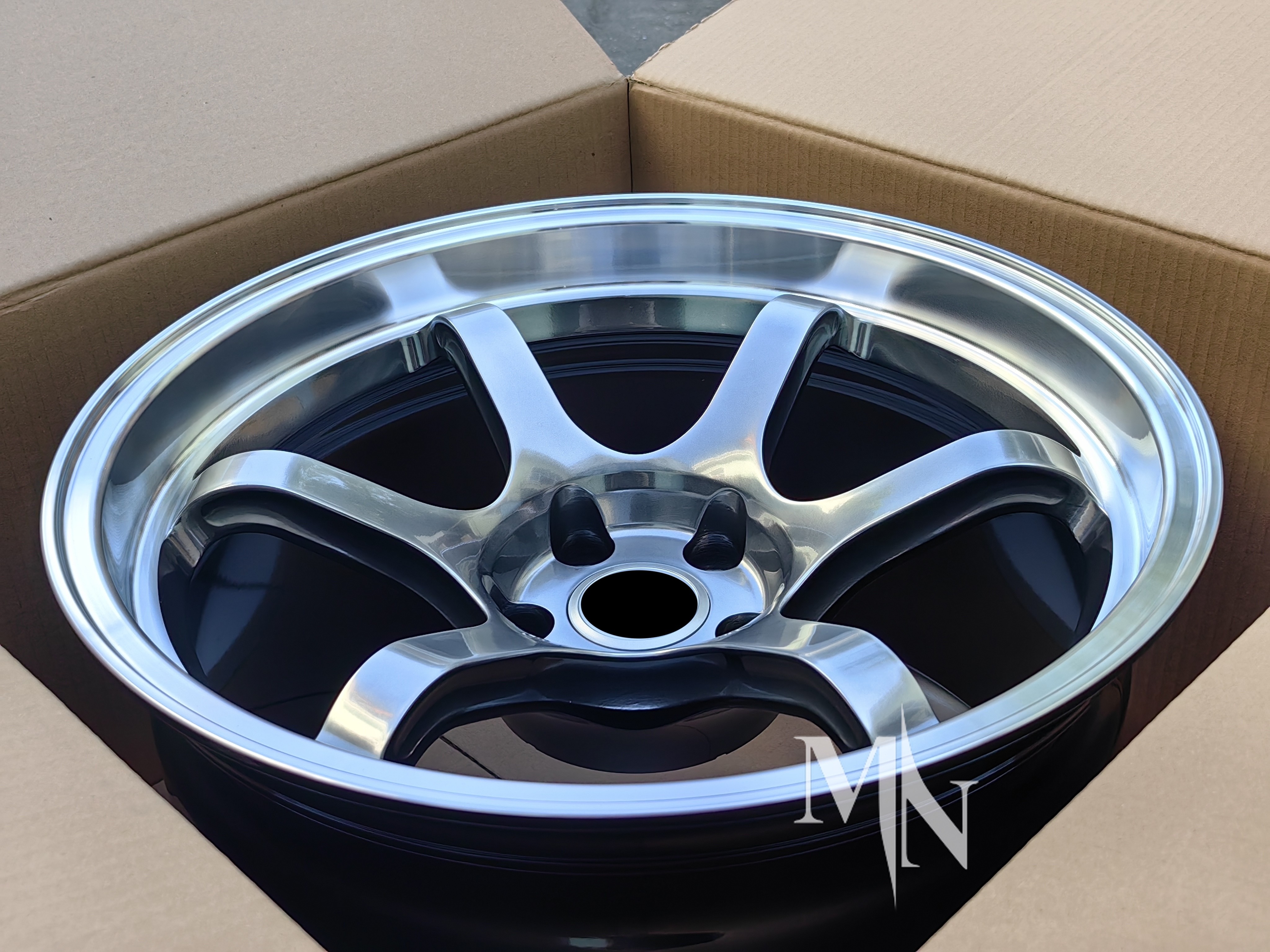 Advan R6 Wheels For Nissan GTR R32 R33 R34 R35 18 19 20 Inch Black Edition Alloy Rims
