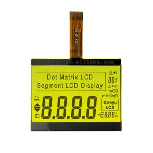 Customized COG LCD Display Dot Matrix Liquid Crystal Display FSTN Transflective