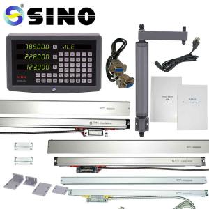 Three Axis LED Digital Readouts For Lathes , Resolution 1µm Linear Scale DRO System