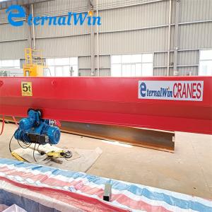 Wholesale Light Duty Cargo Lifting Bridge Crane Single Girder Overhead Crane from china suppliers
