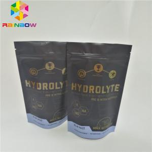 China Small MOQ Custom Coffee Bean Bag Pouch Matt Black Bags For Packaging Plastic Pouch Paper Bag on sale