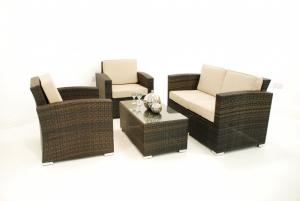 Wholesale Rattan garden furniture 2+1+1 sofa coffee table from china suppliers