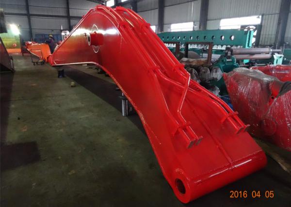 Quality Doosan DX 480 Excavator Long Reach Arm 14.34 Meter Heavy Duty For Dredging Port for sale