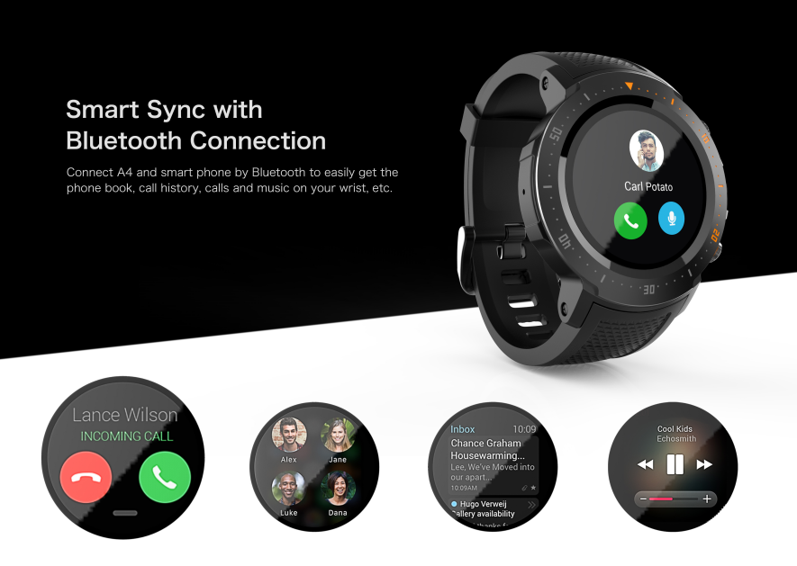 Wifi Android 4G Gps Smart Watch