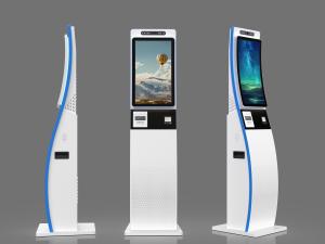 China 10 Point PCAP Touchscreen Queue Management Kiosk For Bank Restaurant on sale