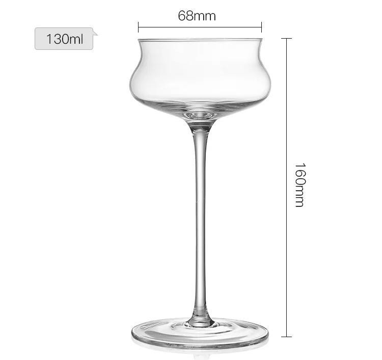 10 Oz Custom Clear Cocktail Glass Martini Glasses Bar Glassware