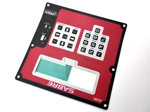 China 240gm Trip Force 3 Contact Domes Membrane Keypad Switch With ROHS Compliant on sale