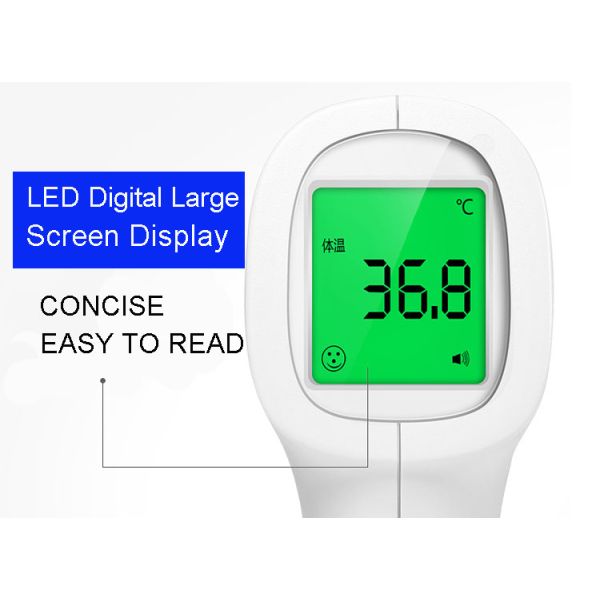 High Fever Alarm Non Contact Infrared Thermometer For Body Temperature