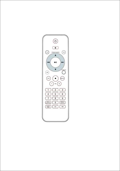 Quality High End Remote Control For Set Top Box , IPTV Set Top Box Remote Control  ABS Cover for sale