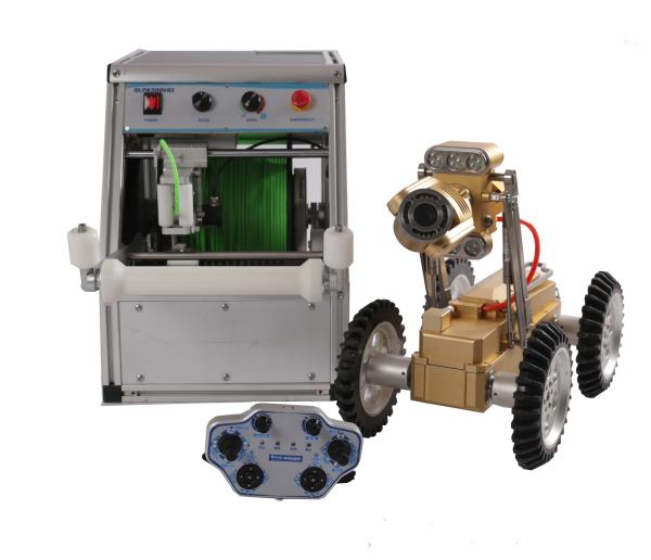 Quality Remote Control Sewer Pipe Inspection Robot With High Resolution Camera for sale