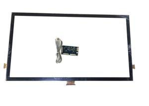 55 Inch Fast Response Projected capacitve Touch Screen 10 Points For Multi Media Player