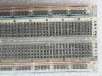 830 Point Round Hole Transparent Prototyping Breadboard with ABS Material