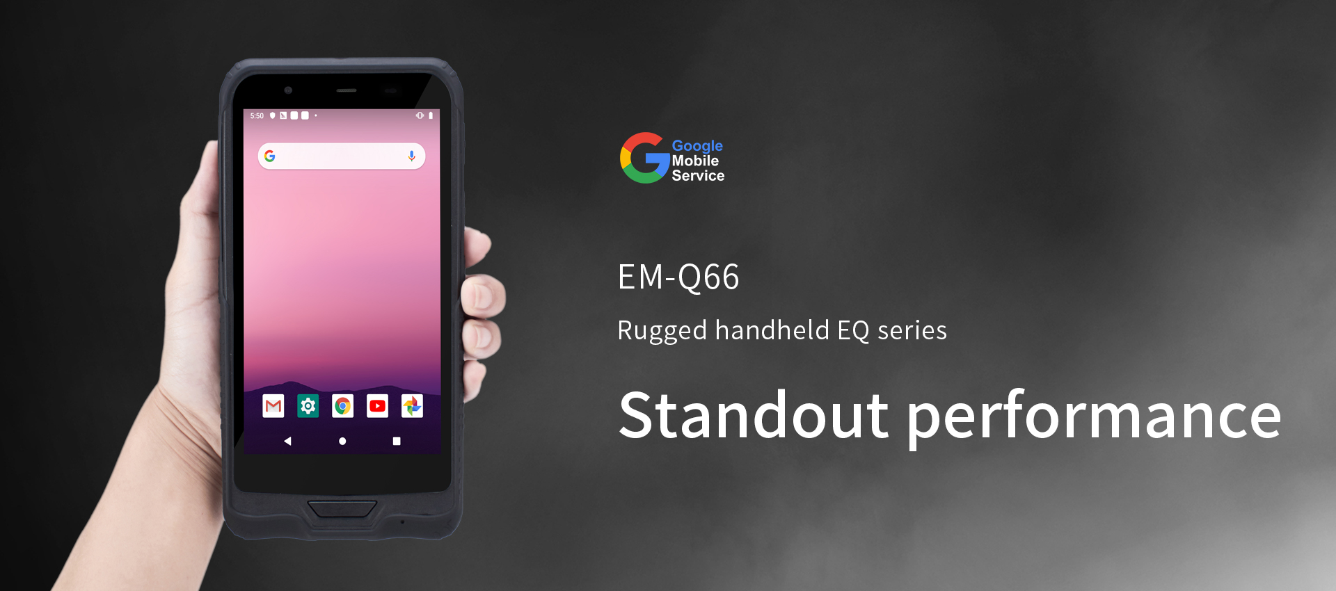 ARM OCTA Core Handheld Device with Biometric Scanner and 5.0MP Front/13.0MP Rear Camera