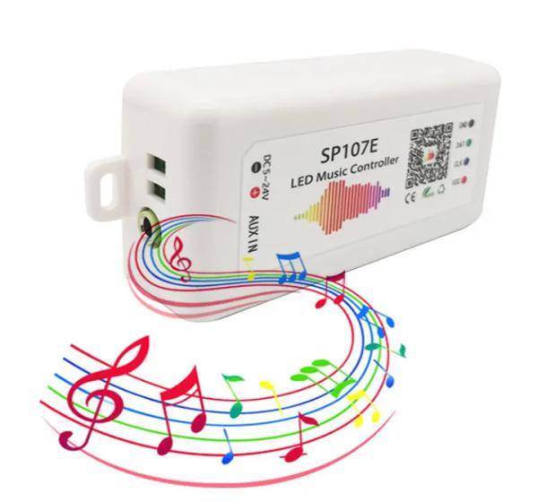 Quality APP Bluetooth Rgb Led Music Controller For Pixel Light Strip WS2812B WS2811 SP107E for sale