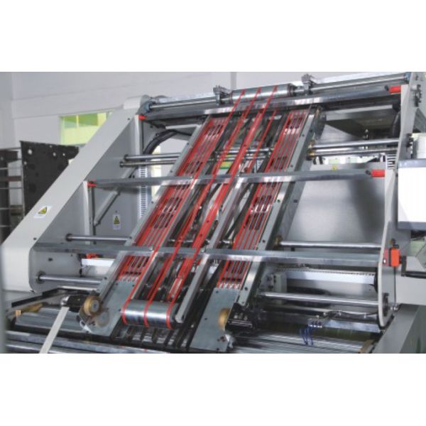 Front Edge High Speed Flute Laminator 150m/Min Litho Lamination Machine