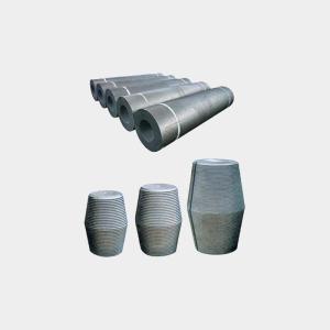 High Power Graphite Electrode With Nipple UHP Graphite Electrode For EAF Electric Arc Furnace