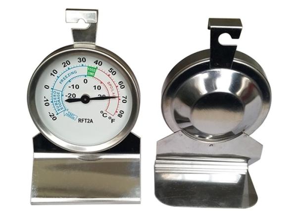 Quality Instant Read Bimetal Refrigerator Freezer Thermometer With Analog Display for sale