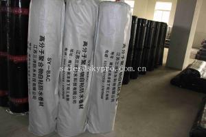 Wholesale Exposed Single Layer Roof Rubber Sheet Roll EPDM Waterproof Membrane from china suppliers