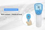Fast Response Digital Infrared Thermometer With Temperature Sensor