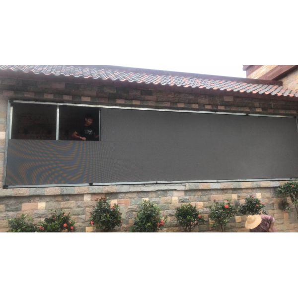 Factory direct sale full color SMD1921 P3.33 outdoor led display module with mask protection for light pole led screen