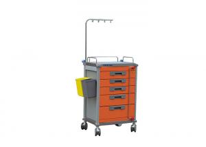 Wholesale Multi-Purpose Medical Crash Cart With Drawers For Ward / ICU from china suppliers