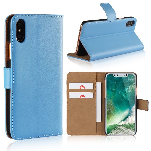 iPhone XS Case, iPhone 8 Wallet Case, Premium PU Leather Flip Cover with Card Slot for iPhone 5/6/7/8/X/XS/XS MAX/XR