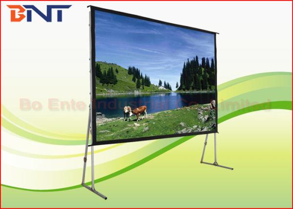 Quality Aluminum Alloy Frame Portable Projection Projector Screen Front And Rear Projection Screen for sale