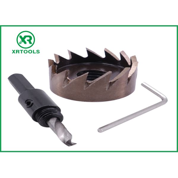 High Hardness HSS Hole Saw , Sharper Blade Universal Hole Saw For Stainless Steel