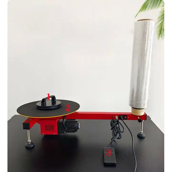 PE Film Stretch Film Carton Box Wrapping Machine Customized 110V