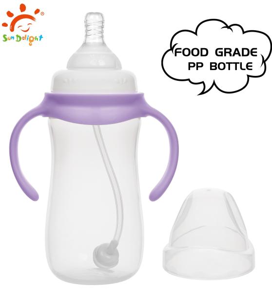 Quality Durable Microwave Sterilization Polypropylene Baby Bottles For 0-6 Months for sale