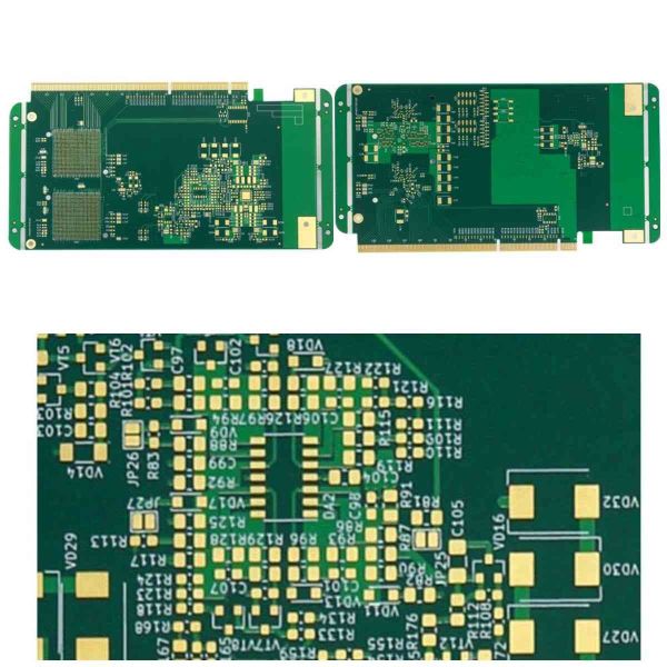 FR4 HDI 10 Layer Pcb Fabrication 1.6mm Automated Pcb Assembly