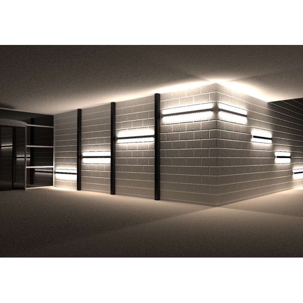 V Style Recessed Led Strip Lighting Channel Light For LED Strip