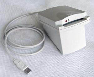 China IC Hotel Key Card Encoder E1208-IC , Rfid Card Encoder Desfire EV1 4K / 8K on sale
