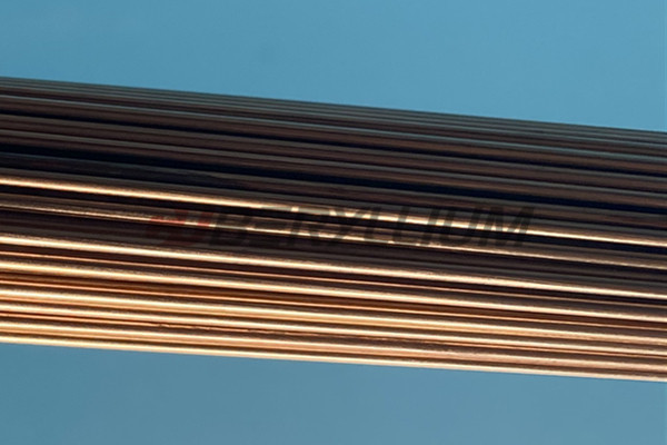 CuBe2Pb Leaded Beryllium Copper Rods 1.0mm Dia 2000mm L Hard Temper