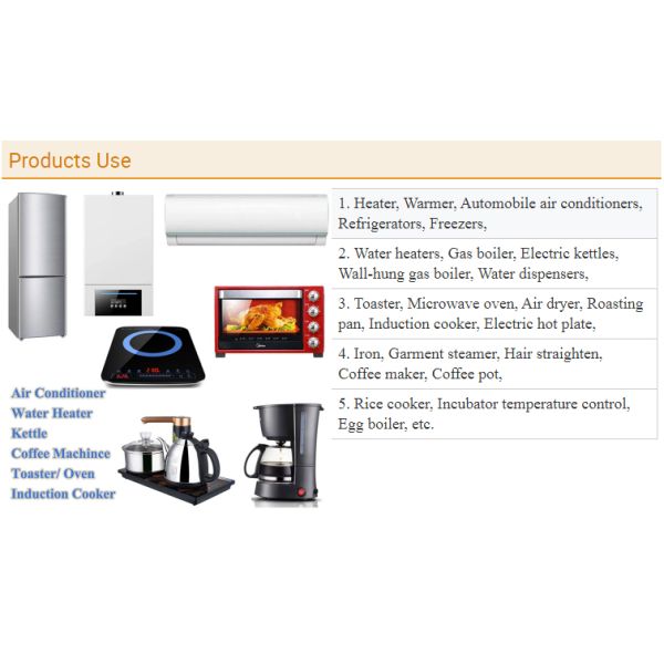 Waterproof Cylindrical PT1000 Temperature Sensor For HVAC System