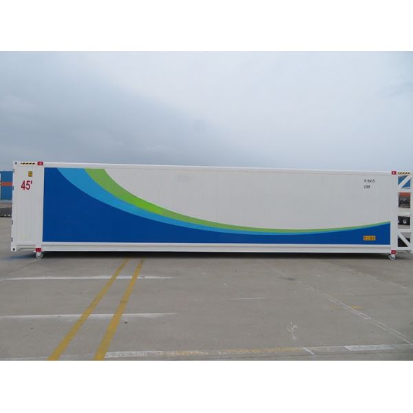 45ft High Cube Reefer Container Diesel Generator Electric Power for Land Transportation or Railway CSC Certified 380/440V