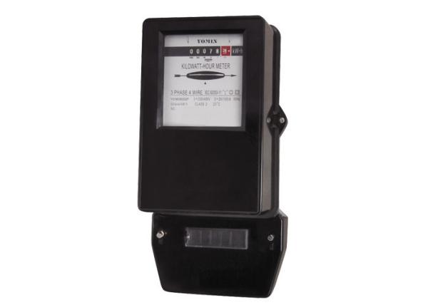 Quality Mechanical Three Phase Watt Hour Meter With Accuracy Class Two for sale