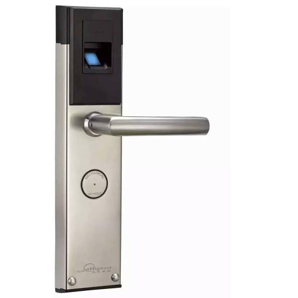 Quality Waterproof Fingerprint Electronic Door Locks With Biometric Password Qr Code for sale