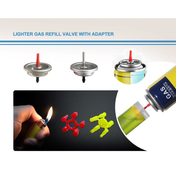 Efficient Lighter Refill Gas Valve - Perfect for Quick and Easy Lighter Refills, High - Flow Design