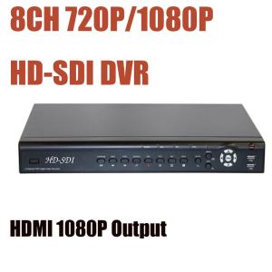 China HD DVR 720P 1080P HD SDI 8CH CCTV DVR HDMI 1080P Video output H.264 Video Recorder Surveillance system on sale