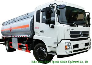 China Large Capacity Oil Tanker Truck , Fuel Delivery Tankers With DFA Chassis on sale