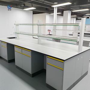 China 2 Shelves Lab Tables Work Benches With Load Capacity 200-250 Kg For Educational Labs on sale