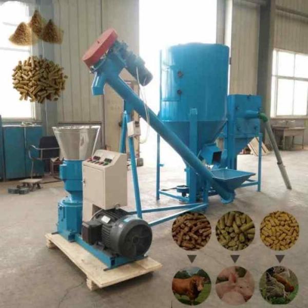 Quality 0.5-1 Ton/H Animal Feed Plant Small Poultry Chicken Feed Processing Machine for sale
